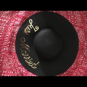Francesca’s “Just Married” hat